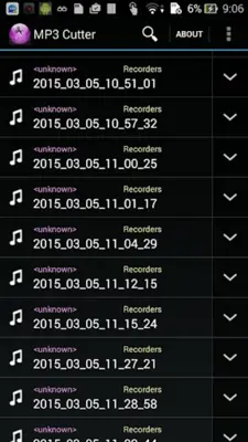 MP3 Cutter android App screenshot 5